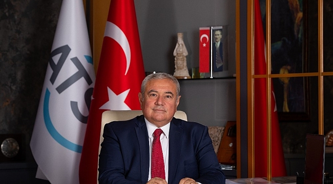 ATSO Başkanı Çetin: "Hizmet sektöründeki yüzde 4,3 daralma Antalya'da derinden hissedildi"