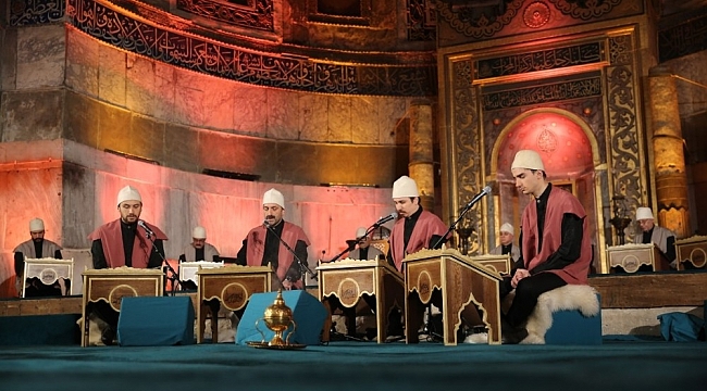 Ayasofya'da Mi'raciye okundu