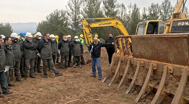 Aydın'da Planlama-Ağaçlandırma ve Üretim Tatbikatı gerçekleştirildi
