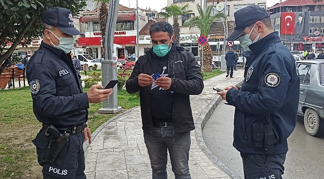Bafra'da korona virüsle mücadele sürüyor