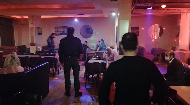 Bahçelievler'de müzikhole Covid-19 baskını: 14 kişiye 48 bin lira para cezası