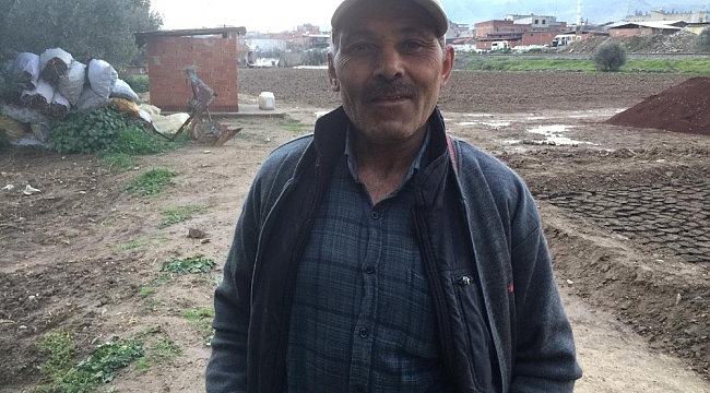 Bahçesine fidan dikerken el bombası buldu