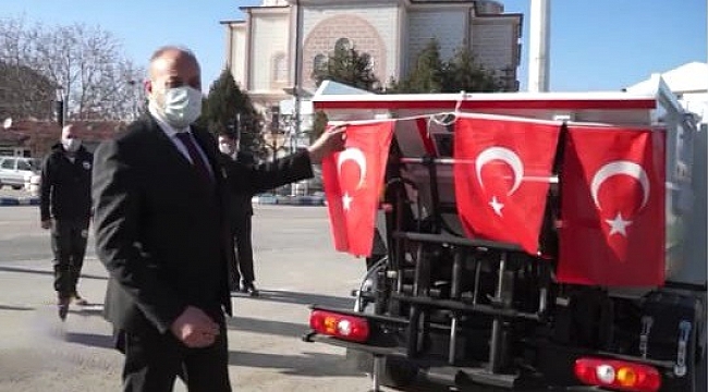 Bahşılı'ya yeni araç hibe edildi