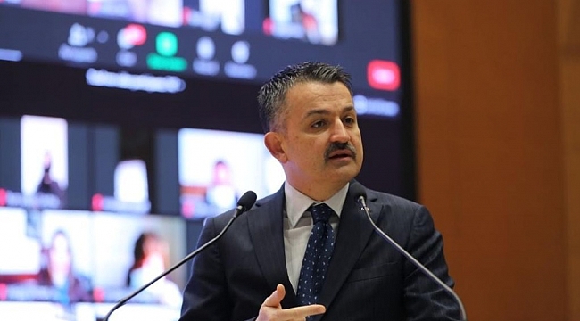 Bakan Pakdemirli: "Tarımsal hasılamız 333,3 milyar TL'ye yükseldi"