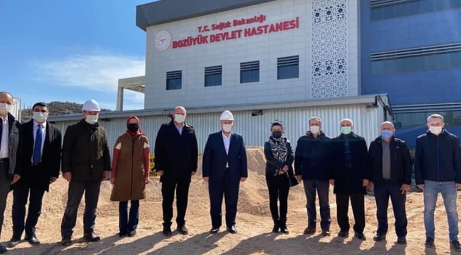 Bakan Yardımcısı Eldemir, Bozüyük'teki sağlık yatırımlarını inceledi