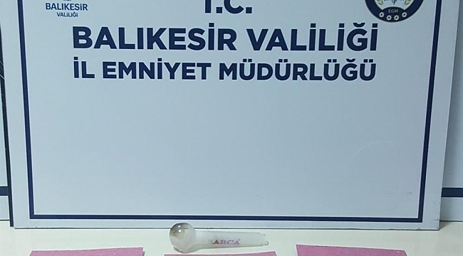 Balıkesir'de 10 şahsa uyuşturucu operasyonu