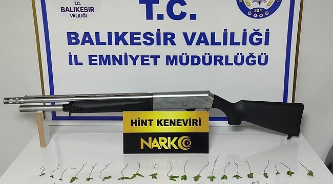 Balıkesir'de 11 şahsa uyuşturucu operasyonu