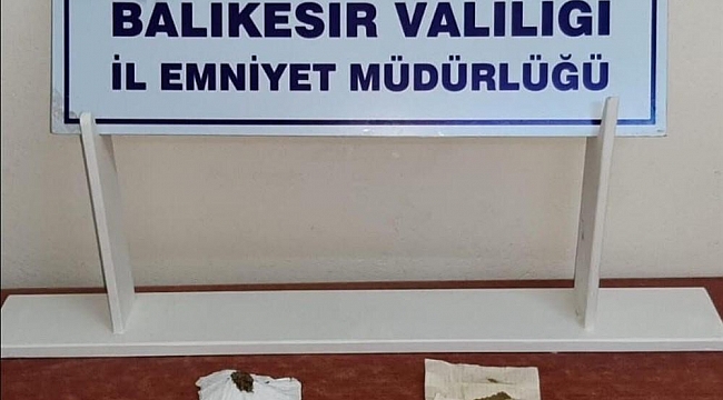 Balıkesir'de 8 şüpheliye uyuşturucu operasyonu
