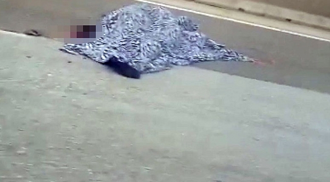 Bariyerlere çarpan motosiklet sürücüsü feci şekilde can verdi
