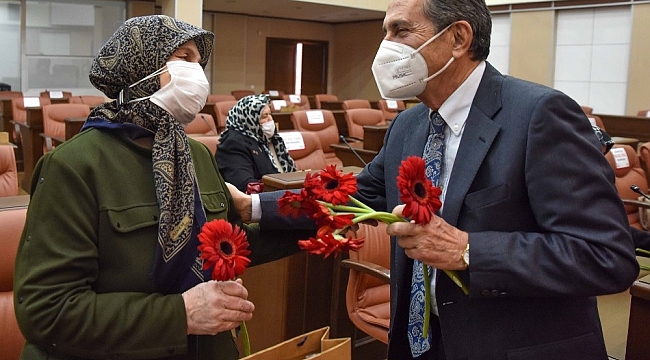 Başkan Ataç'tan şehit yakınları ve gazilere "Bir gün değil her gün beraberiz"