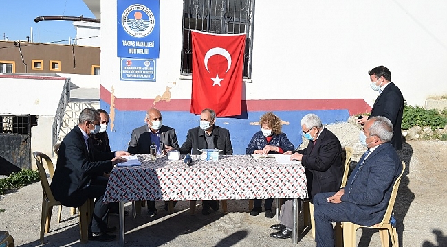 Başkan Bozdoğan, mahallelerde halkın sorunlarını dinlemeye devam ediyor