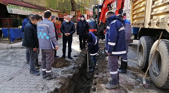 Başkan Bozkurt," Cadde ve sokaklarda ki sorunları çözüyoruz"