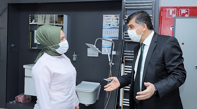 Başkan Fadıloğlu, esnafın taleplerini dinledi