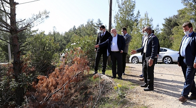 Başkan Gümüş'ün kırsal mahalle ziyaretleri sürüyor