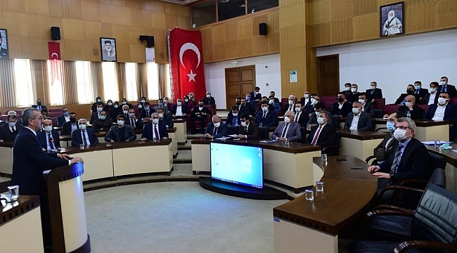 Başkan Güngör; "2021 yılı hedefimiz 595 milyonluk yatırım"
