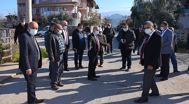 Başkan Kayda, Sarıpınar mahallesinde talepleri dinledi
