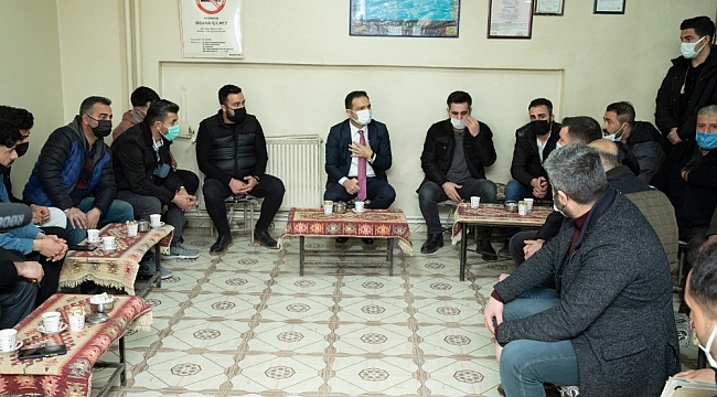 Başkan Vekili Aslan: "Emekcinin, esnafın yanındayım"