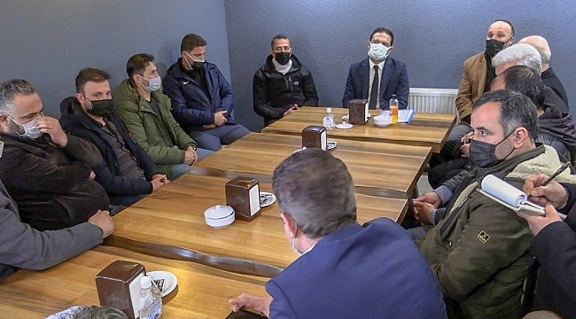 Başkan Vekili Aslan'ın esnaf ziyaretleri devam ediyor