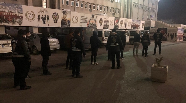 Başkent'te Afganistan uyruklu 39 düzensiz göçmen yakalandı