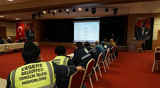 Belediye personeline Afet ve Acil Durum eğitimi