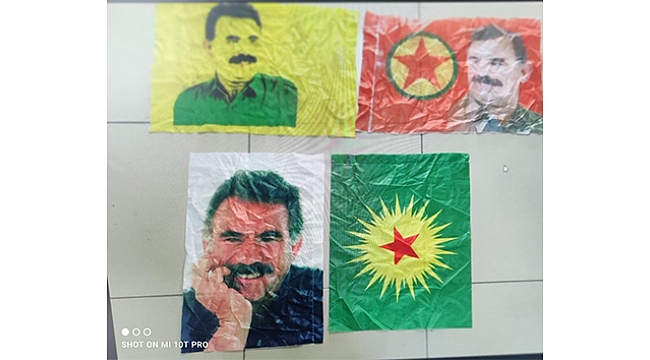 Belediyenin kullanılmayan binasında PKK'nın elebaşı Öcalan'ın fotoğrafları ele geçirildi