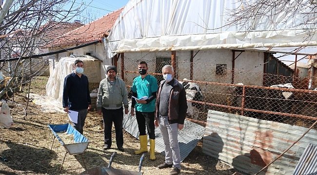 Besicilere destek için saha calışması