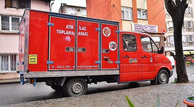Beyoğlu'nda atık ilaç toplama kampanyası