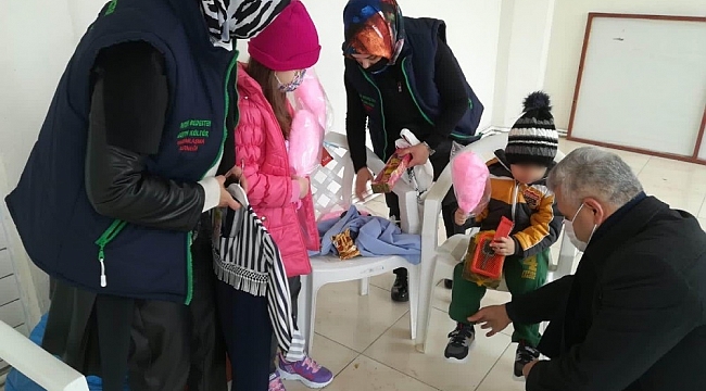 Beyşehir'de ihtiyaç sahibi aile ve öğrencilere yardım kampanyası