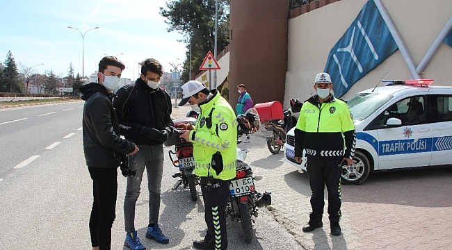 Bilecik'te motosiklet denetimi