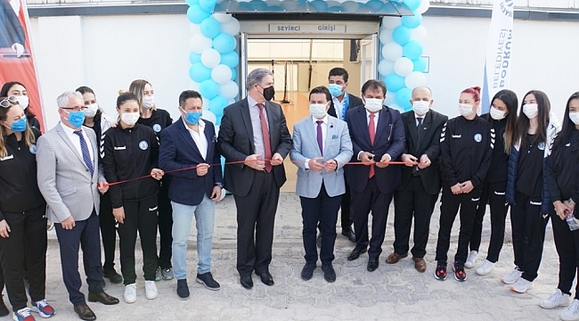 Bodrum Belediyesi Türkan Saylan Spor Kompleksi açıldı