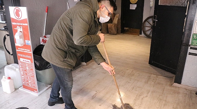 Bolu'da kafeler 101 gün sonra yeniden hizmete girdi