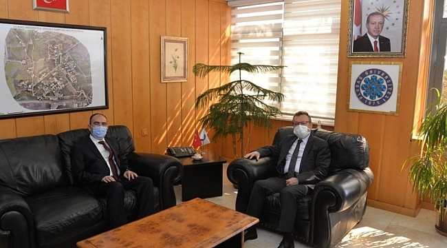 BŞEÜ Rektörü Prof. Dr. Şükrü Beydemir'den Uludağ Üniversitesini ziyaret