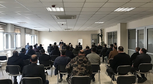 Burhaniye'de toplantının gündemi koronavirüs salgını