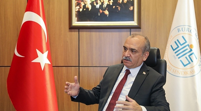 Büro Memur-Sen Genel Başkanı Yazgan: "Kurum içi uzmanlık kadrolarının ihdası tüm kamuyu kapsamalıdır"