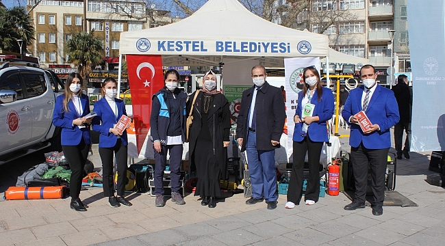 Bursa'da depreme karşı bilinçlendirme
