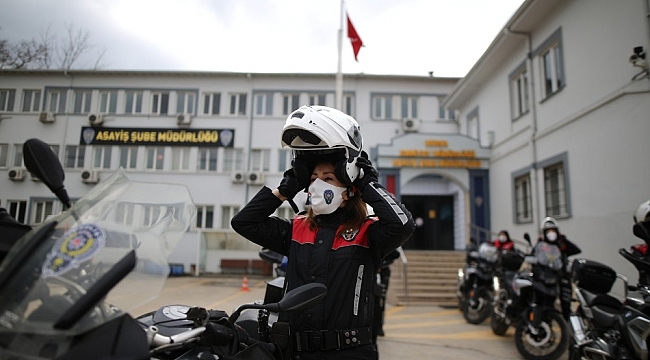 Bursa'da 500 kadın polis her alanda güvenliği sağlıyor