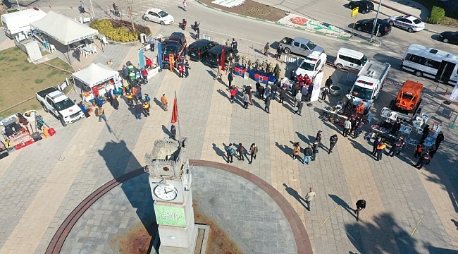 Bursa'da depreme karşı bilinçlendirme etkinliği