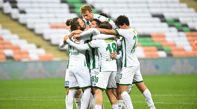 Bursaspor, Adana'da oynadığı son 5 maçı kazandı, 9 maçı kaybetmedi
