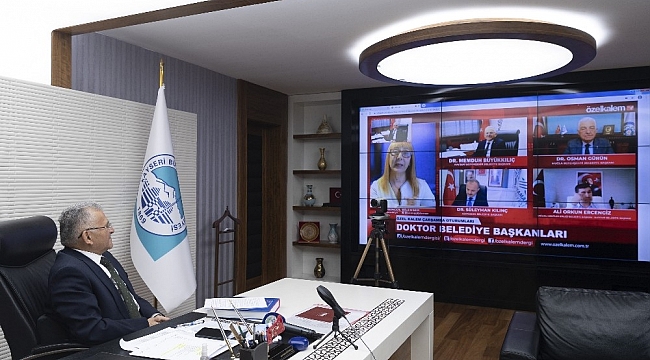 Büyükkılıç 'Doktor Başkanlar Konuşuyor' Programına katıldı