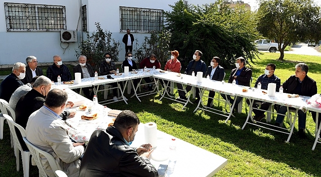 Büyükşehir Belediyesi bürokratları, Kazanlı'da sorunları dinledi