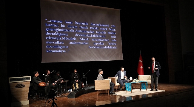 Büyükşehir'den Çanakkale Zaferiyle ilgili söyleşi