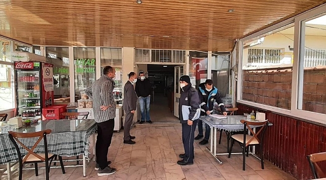 Çavdarhisar'da sıkı denetim