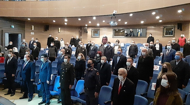 Çaycuma'da İstiklal Marşı'nın kabulü ve Mehmet Akif Ersoy'u andı