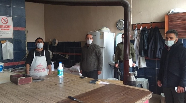 Çelikhan ilçesinde dinamik denetim yapıldı