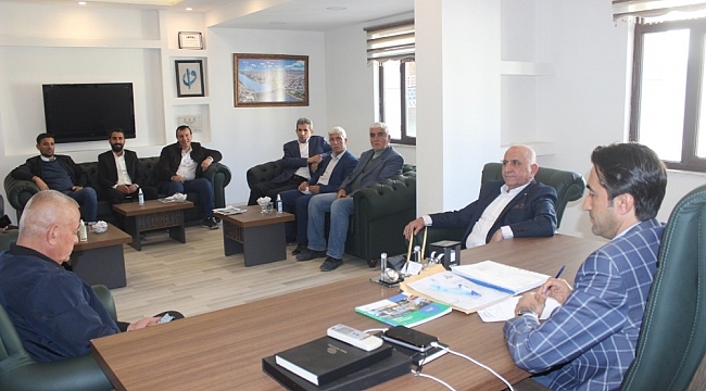 Cizre TSO Başkanı Sevinç, muhtarlarla bir araya geldi