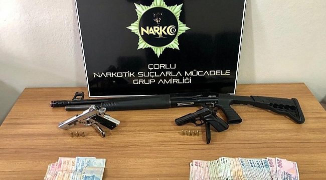 Çorlu'da uyuşturucu operasyonu 4 gözaltı