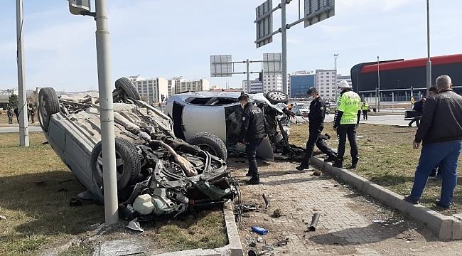 Çorum'da 2 ayrı kaza: 1'i çocuk 7 yaralı