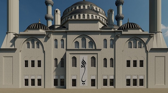 Cumhurbaşkanı Erdoğan'ın açılışını yapacağı camide çalışmalar sürüyor