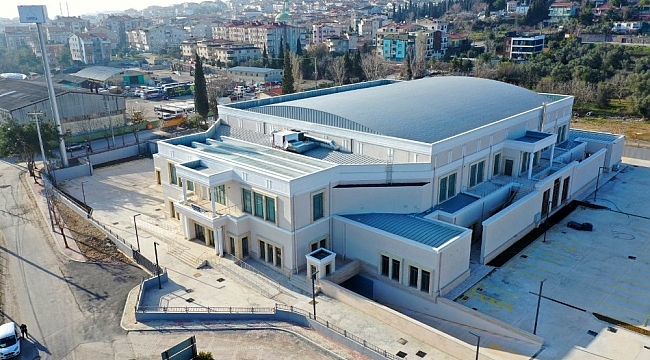 Darıca spor salonu hizmet vermeye başlıyor