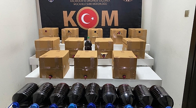 Denizli'de 4 alkol ve eşya kaçakçısı yakalandı